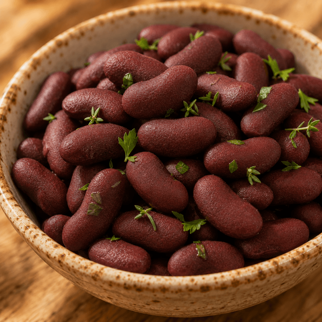 Ready Red Kidney Beans — Steam-Cooked, Nothing Added (180g) - Greek Flavours
