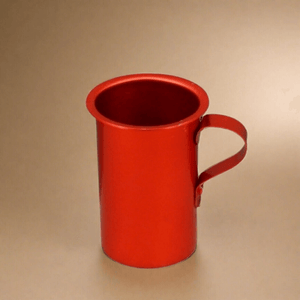 Red Aluminum Wine Jug - 500ml - Greek Flavours