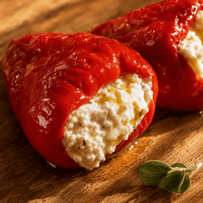 Red Peppers with Cheese by Paltsidis — A Meze Worth the Detour (200g) - Greek Flavours