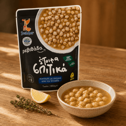 Revithada — The Sifnos Chickpea Stew, Ready in 2 Minutes (300g) - Greek Flavours