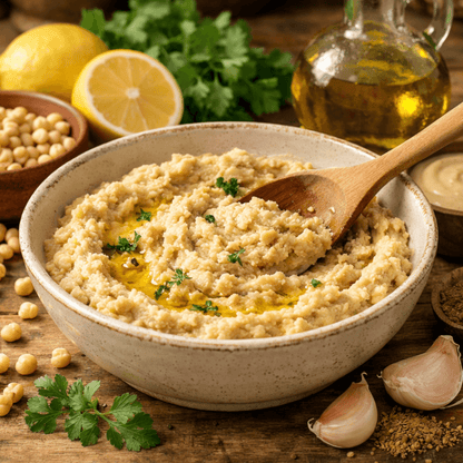 Skinless Greek Chickpeas – Traditional Peeled Chickpeas for Hummus & Soups (500g) - Greek Flavours