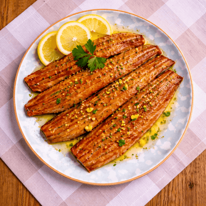 Smoked Greek Herring Fillets – Authentic Meze Selection (3x150g Multipack) - Greek Flavours