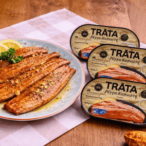 Smoked Greek Herring Fillets – Authentic Meze Selection (3x150g Multipack) - Greek Flavours