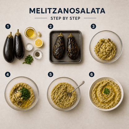 Smoky Roasted Aubergine Pulp – Traditional Base for Melitzanosalata (480g) - Greek Flavours