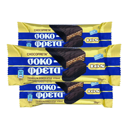 Gaufrette chocolat noir Sokofreta - 20x38g