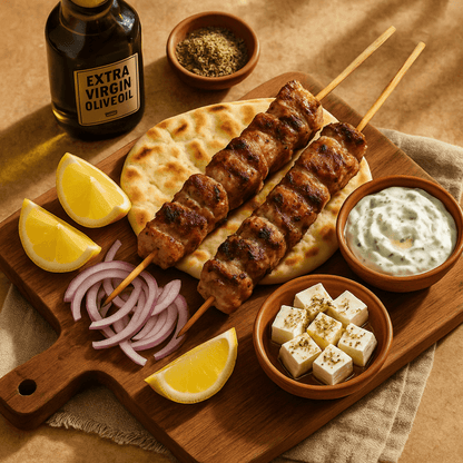 Souvlaki Dinner Box – “The Greek Grill Experience” - Greek Flavours