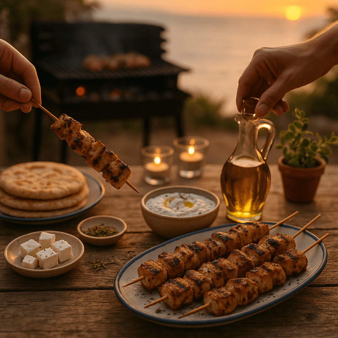 Souvlaki Dinner Box – “The Greek Grill Experience” - Greek Flavours