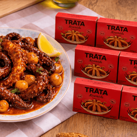 Spicy Octopus Meze – Premium Greek Appetiser (6×100g) - Greek Flavours