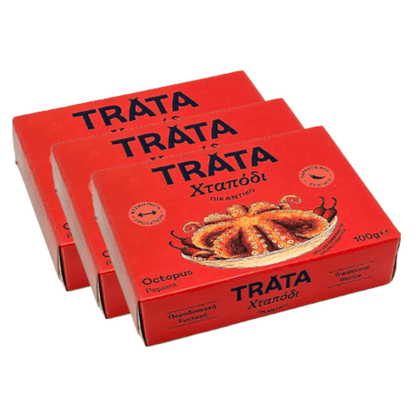 Spicy Octopus Meze – Premium Greek Appetiser (6×100g) - Greek Flavours