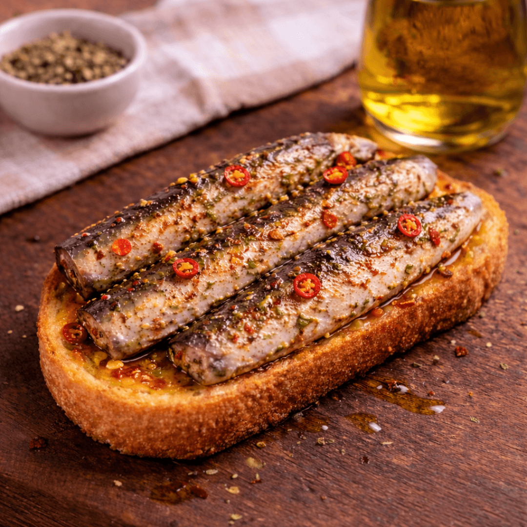 Spicy Sardines in Vegetable Oil – Traditional Greek Meze (3x100g Multipack) - Greek Flavours