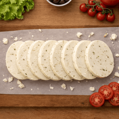 Talagani Cheese Slices – Ideal for Grilling & Gourmet Sandwiches (8x90g, 720g) - Greek Flavours