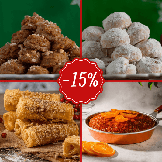 The Classic Greek Christmas Quartet – Premium Festive Selection (3.7kg Total) - Greek Flavours