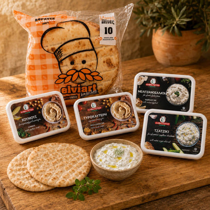 The Greek Aperitivo – Meze Night at Home (5 - component bundle) - Greek Flavours