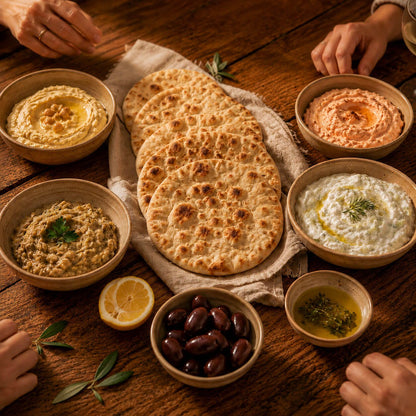 The Greek Aperitivo – Meze Night at Home (5 - component bundle) - Greek Flavours