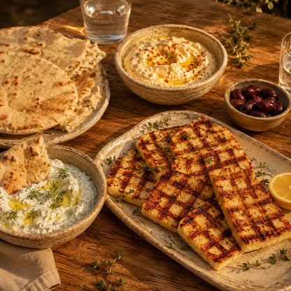 The Greek Grill Box — Four Essentials for a Real Greek Evening (set of 4 products) - Greek Flavours