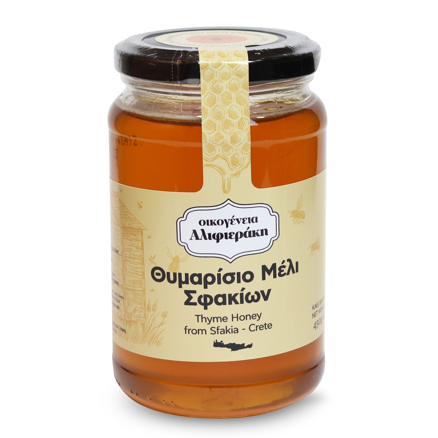 Cretan Thyme Honey from Sfakia - 450g