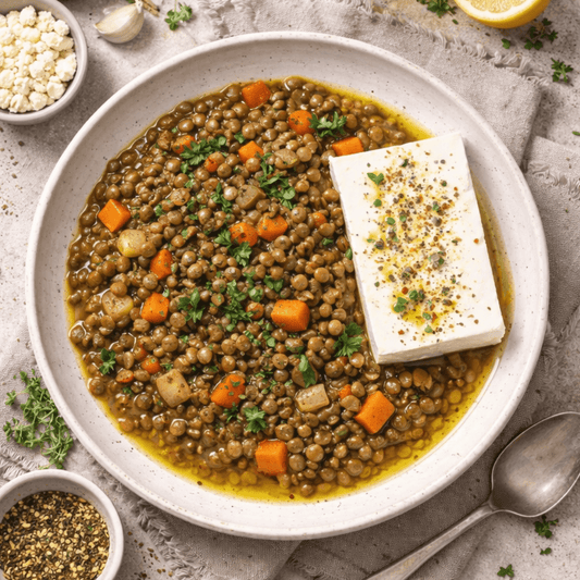 Traditional Farsala Lentils – Greek Legumes Rich in Protein & Fibre (500g) - Greek Flavours