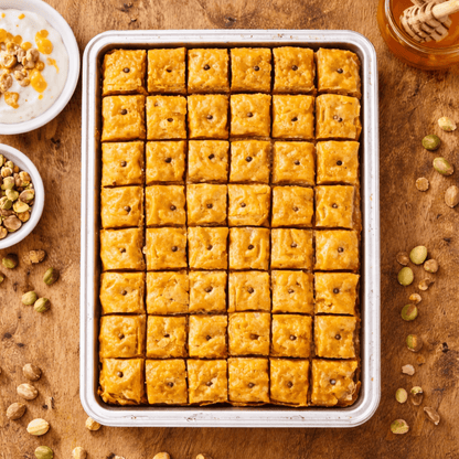 Traditional Greek Baklavadaki - HORECA Pack 2.5kg | Professional 48 - Piece Tray - Greek Flavours