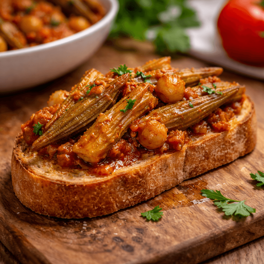 Traditional Greek Okra in Rich Tomato Sauce – Mediterranean Bamies (280g) - Greek Flavours