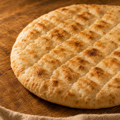 Traditional Greek Pita Bread – Soft, Fresh, Never Frozen | 10 × 16 cm - Greek Flavours