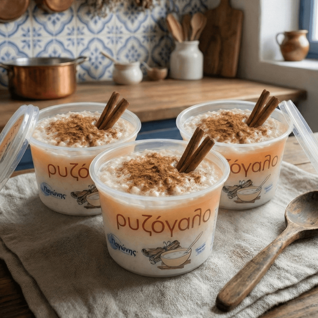Traditional Greek Rizogalo – Authentic Yiayia Recipe & Naturally Light (3×200g) - Greek Flavours