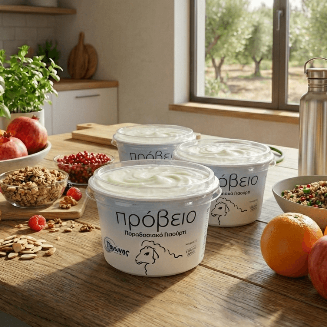 Traditional Greek Sheep Yogurt with Natural Petsa – 3x220g - Greek Flavours