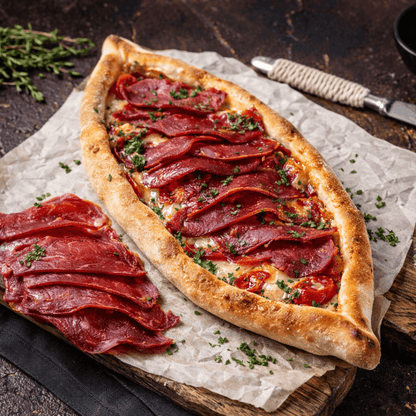 Traditional Greek Whole Beef Pastourmas (Pastrami) – Cured with Spices (1kg - 1.5kg) - Greek Flavours