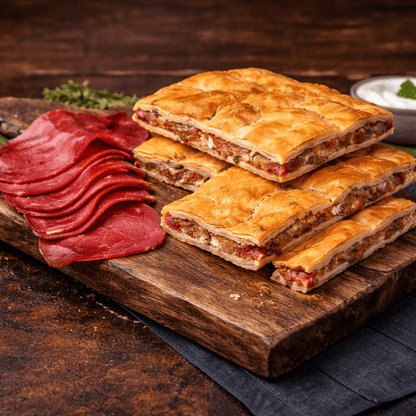 Traditional Greek Whole Beef Pastourmas (Pastrami) – Cured with Spices (1kg - 1.5kg) - Greek Flavours