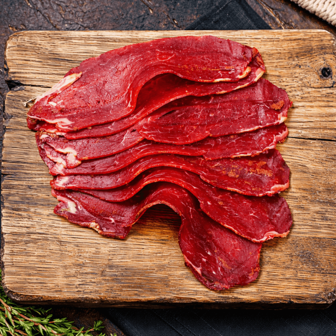 Traditional Greek Whole Beef Pastourmas (Pastrami) – Cured with Spices (1kg - 1.5kg) - Greek Flavours
