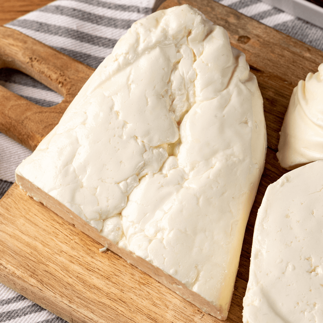 Tsantilas Goat Cheese of Epirus – Traditional Greek Brined Goat Cheese in Cloth Bag | Approx. 450g - Greek Flavours