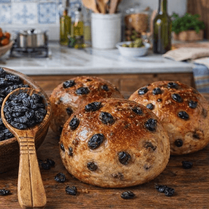 Vostizza Corinthian Currants PDO – Premium Sun - Dried Greek Raisins (200g) - Greek Flavours