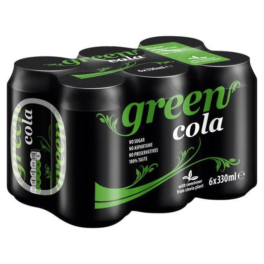 Green Cola with stevia - 6x330ml