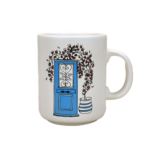 Ceramic mug Door