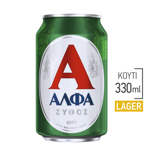 Alfa beer can - 6x330ml