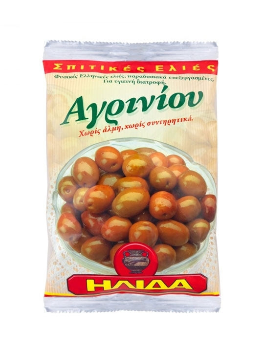 Agrinio green olives - 250g