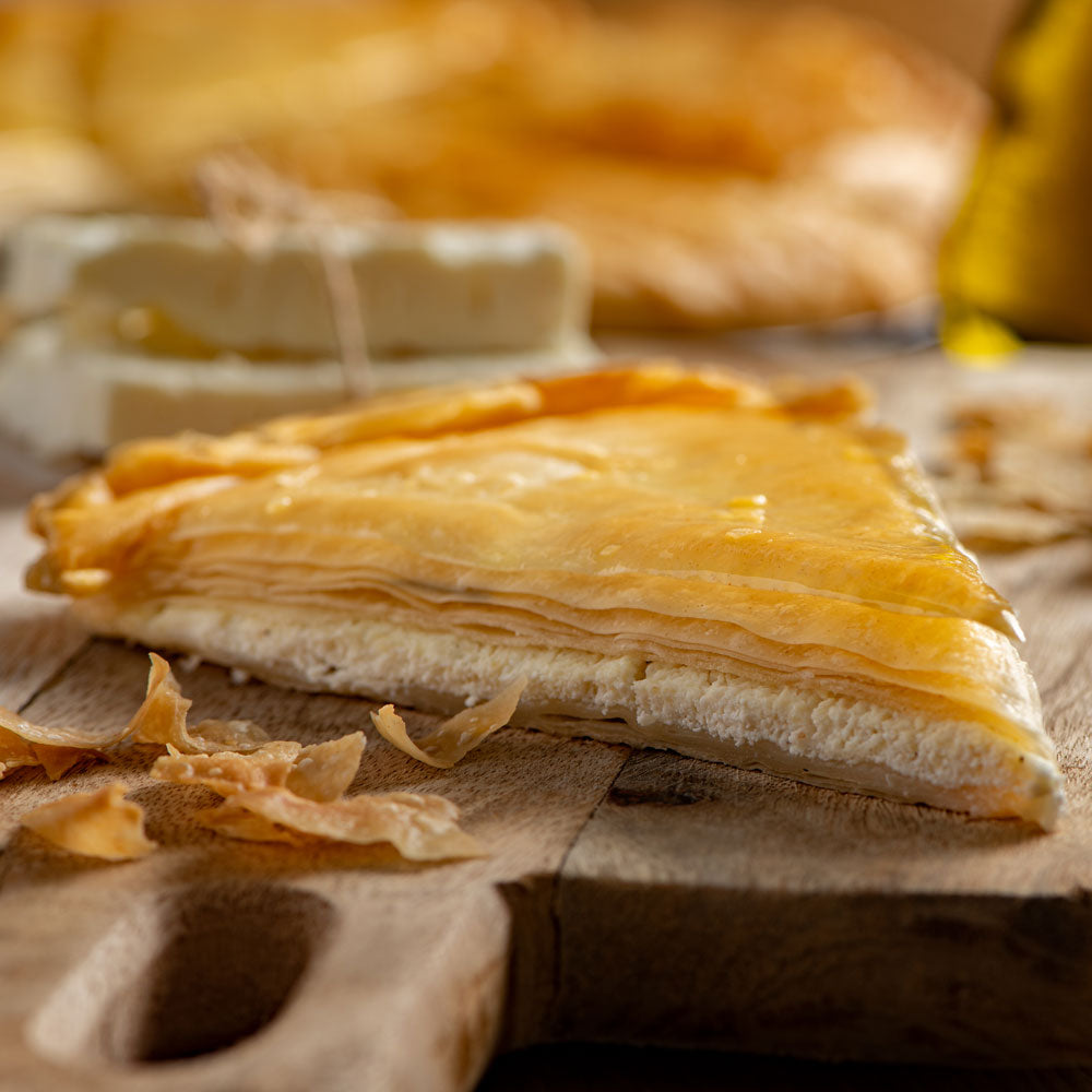 Traditioneller käse kuchen Tiropita - 850g