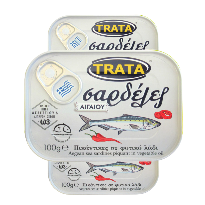 Greek-Grocery-Greek-Products-Sardines-piquant-in-vegetable-oil-100g-Trata