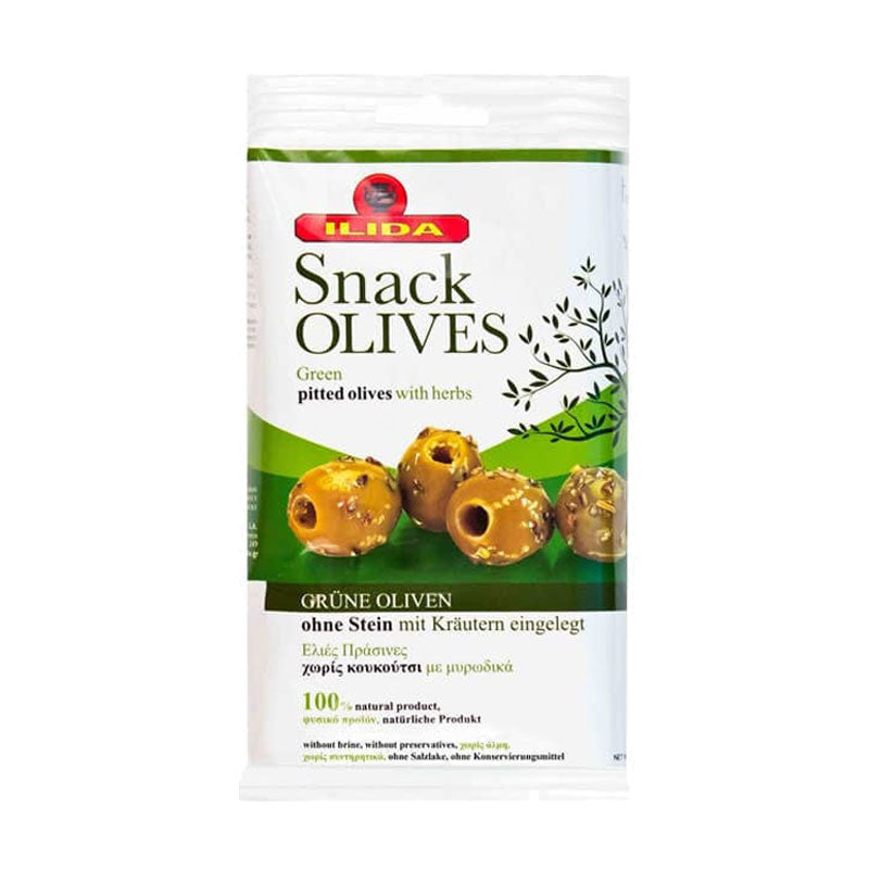 Olives vertes snack - 10x80g